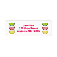 Candy Fruit Slice Slices Sweet Candies Labels