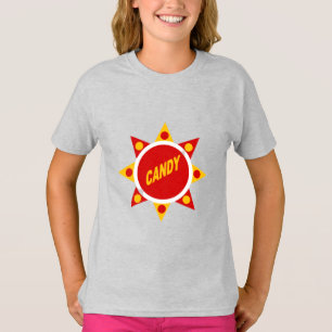 CANDY girls ash T-shirt