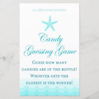 Candy Guessing Game - Baby Shower Game