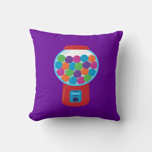 Candy Gumball Machine Cushion (Front)