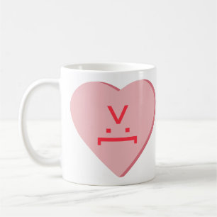 Candy Heart - Devil Face Coffee Mug