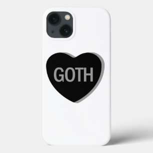 Candy Heart - Goth iPhone 13 Case