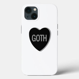 Candy Heart - Goth iPhone 13 Case