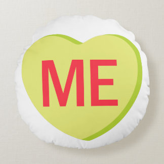 Candy Heart - ME Round Cushion