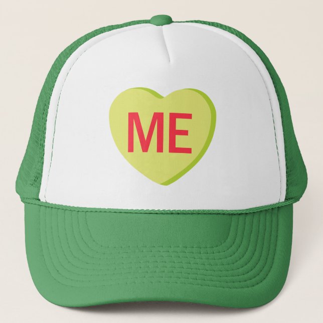 Candy Heart - ME Trucker Hat (Front)