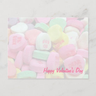 Candy Hearts Valentine's Day Postcards