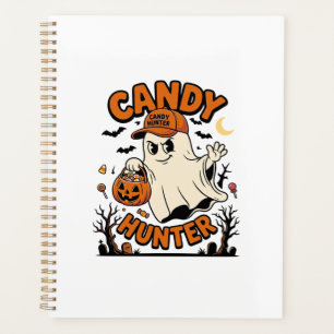 Candy Hunter Halloween Ghost Pumpkin Bucket_1 Planner