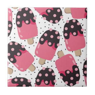 Candy Ice Cream Pattern Tile
