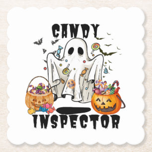 Candy Inspector.w Paper Coaster