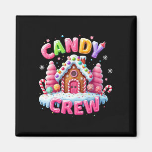 Candy Land Candy Crew Decorations Sweetie Candy Sq Magnet