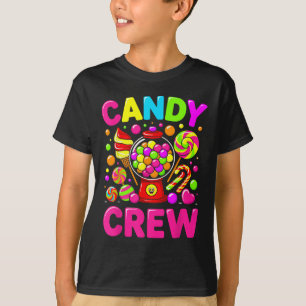 Candy Land Candy Crew Decorations Sweetie Candy Sq T-Shirt