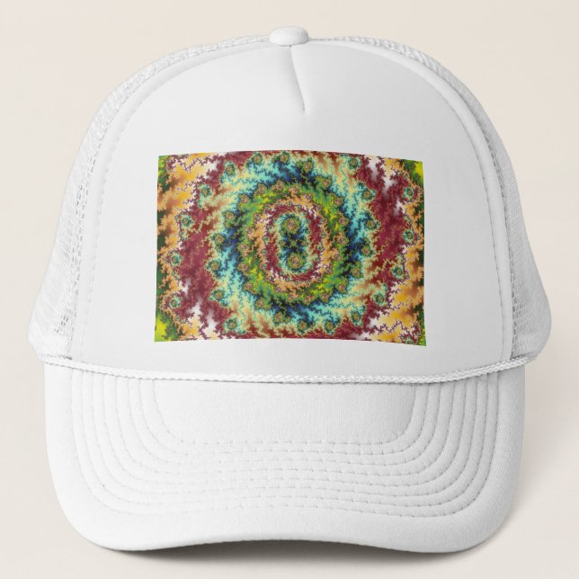 Candy Land - Fractal Trucker Hat (Front)