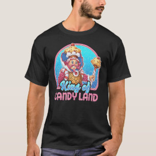 Candy Land King Of Candy Land Portrait T-Shirt