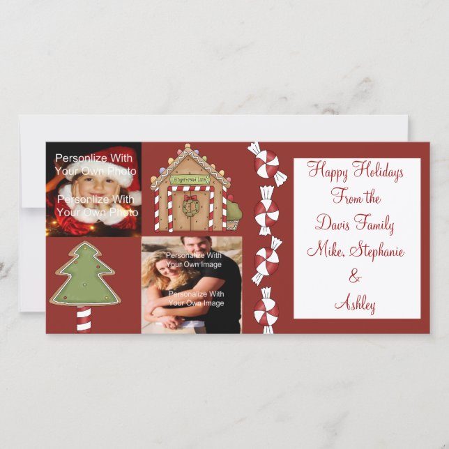 Candy land Photo Card (Front)