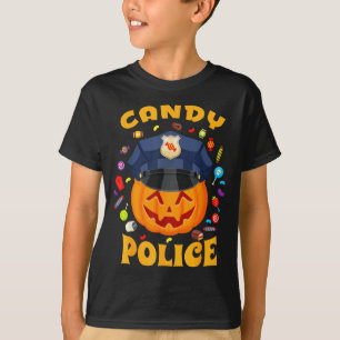 Candy Lice Halloween Party Costume Security Funny  T-Shirt