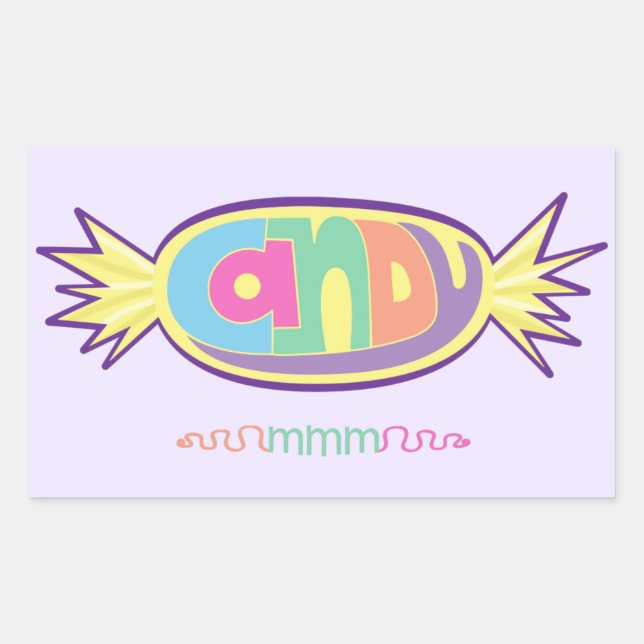 Candy mmm Stickers (Front)