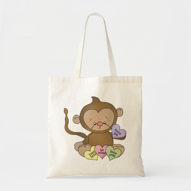 Candy Monkey tote bag (Front)