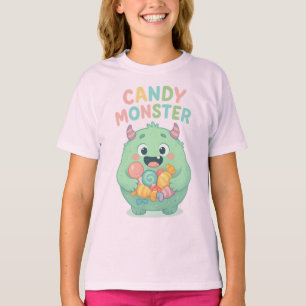 CANDY MONSTER - Funny Halloween T-Shirt