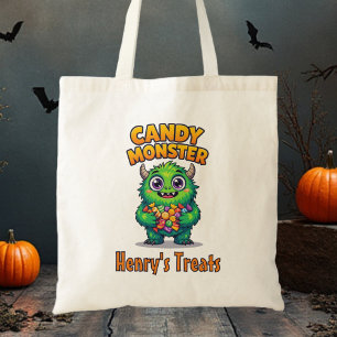Candy Monster Trick or Treat Bag