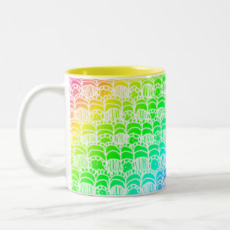 Candy 'N Creme by Jennifer Webster Two-Tone Coffee Mug