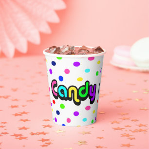 Candy paper cups