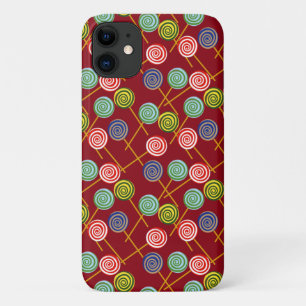 Candy pattern   Lollies pattern   lollipop 10 Case-Mate iPhone Case