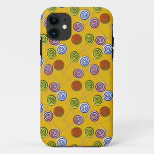 Candy pattern   Lollies pattern   lollipop 15 Case-Mate iPhone Case