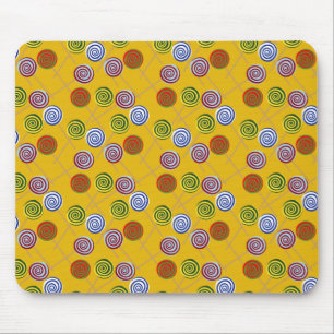 Candy pattern   Lollies pattern   lollipop 15 Mouse Pad