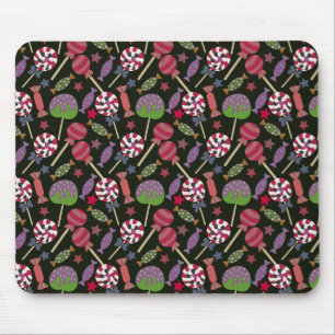 Candy pattern Lollies pattern lollipop 16 Mouse Pad
