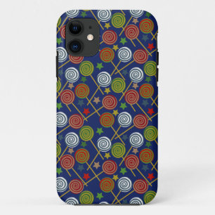 Candy pattern Lollies pattern lollipop 17 Case-Mate iPhone Case