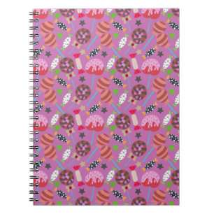 Candy pattern   Lollies pattern   lollipop 19 Notebook