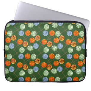 Candy pattern Lollies pattern lollipop 22 Laptop Sleeve
