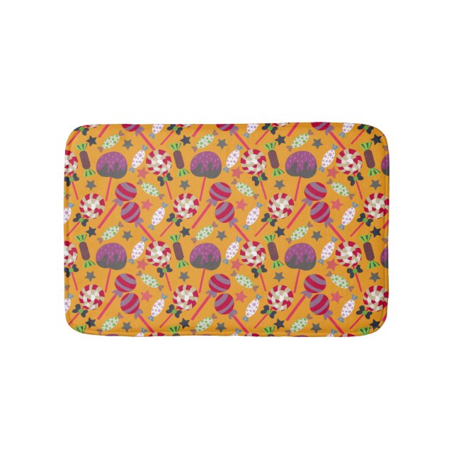 Candy pattern | Lollies pattern | lollipop 23 Bath Mat (Front)