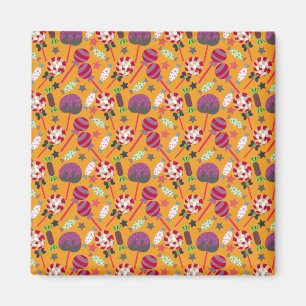 Candy pattern   Lollies pattern   lollipop 23 Magnet
