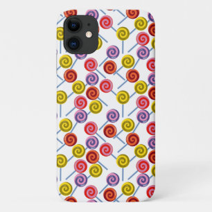 Candy pattern Lollies pattern lollipop 2 Case-Mate iPhone Case