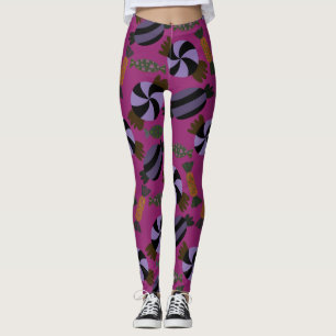 Candy pattern Lollies pattern lollipop 33 Leggings