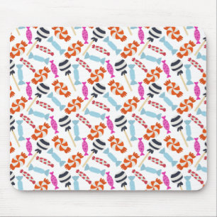 Candy pattern   Lollies pattern   lollipop 35 Mouse Pad