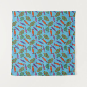 Candy pattern   Lollies pattern   lollipop 36 Tapestry