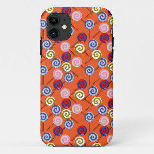 Candy pattern   Lollies pattern   lollipop 42 Case-Mate iPhone Case