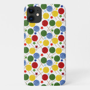 Candy pattern Lollies pattern lollipop 43 Case-Mate iPhone Case