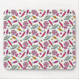 Candy pattern   Lollies pattern   lollipop 45 Mouse Pad