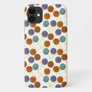 Candy pattern   Lollies pattern   lollipop 47 Case-Mate iPhone Case
