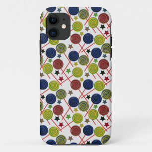 Candy pattern   Lollies pattern   lollipop 48 Case-Mate iPhone Case