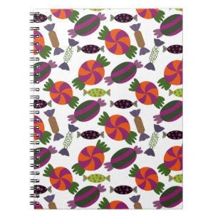 Candy pattern Lollies pattern lollipop 51 Notebook