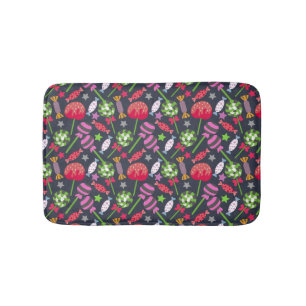 Candy pattern   Lollies pattern   lollipop 53 Bath Mat