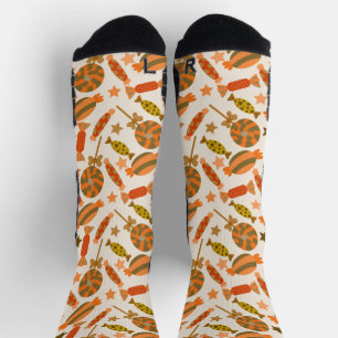 Candy pattern Lollies pattern lollipop 54 Canv Socks
