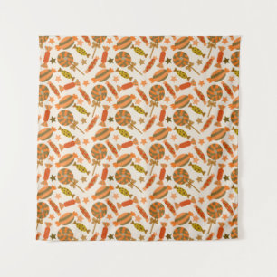 Candy pattern Lollies pattern lollipop 54 Tapestry