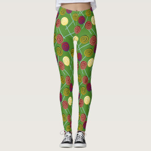 Candy pattern   Lollies pattern   lollipop 58 Leggings