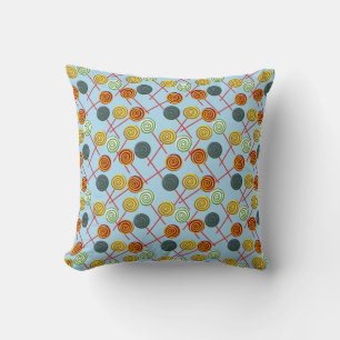Candy pattern Lollies pattern lollipop 5 Cushion