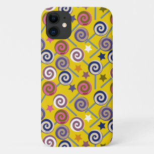 Candy pattern Lollies pattern lollipop 60 Case-Mate iPhone Case